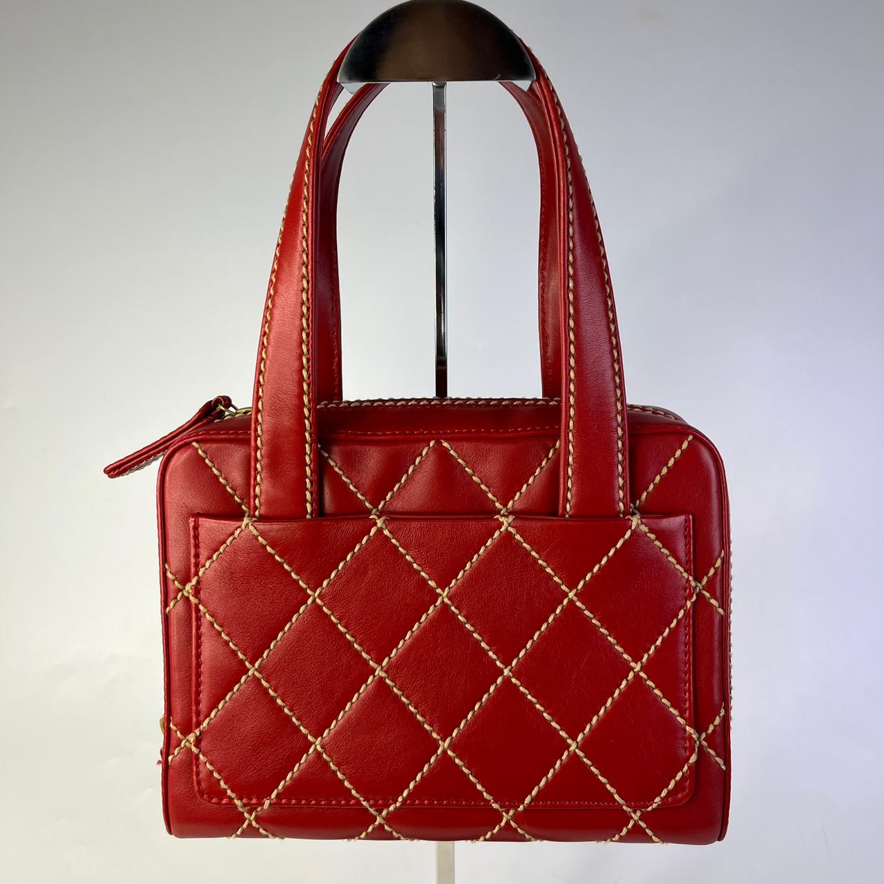 Chanel willd stitch bowler