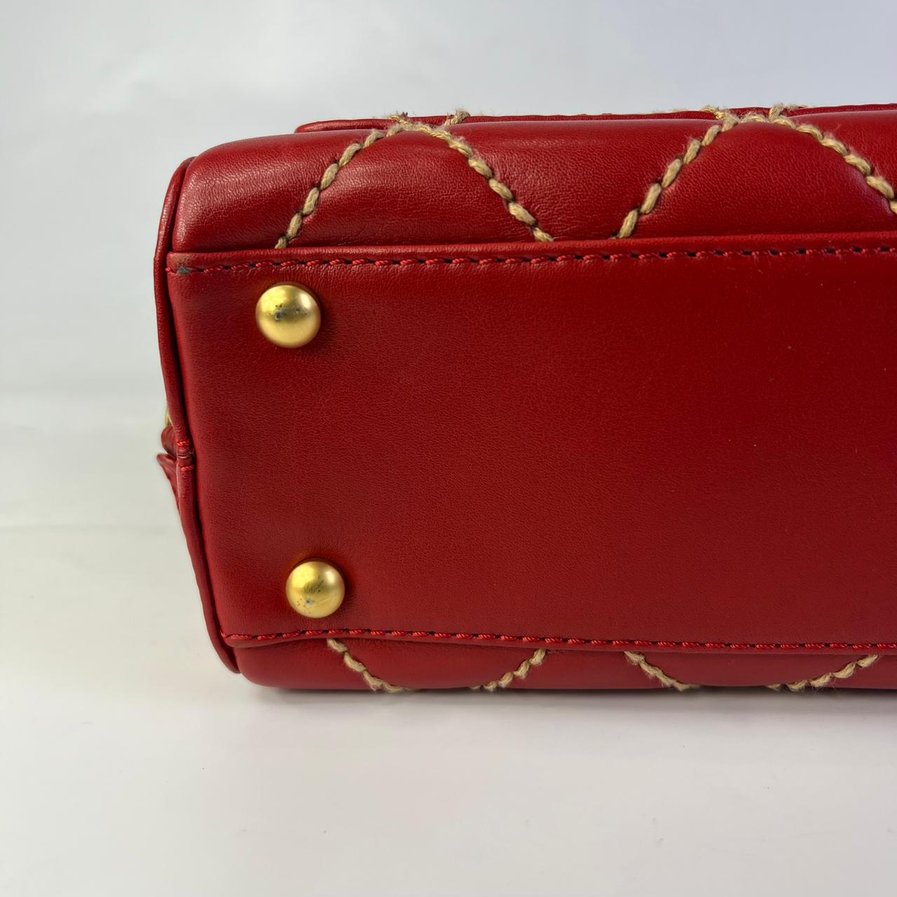 Chanel willd stitch bowler