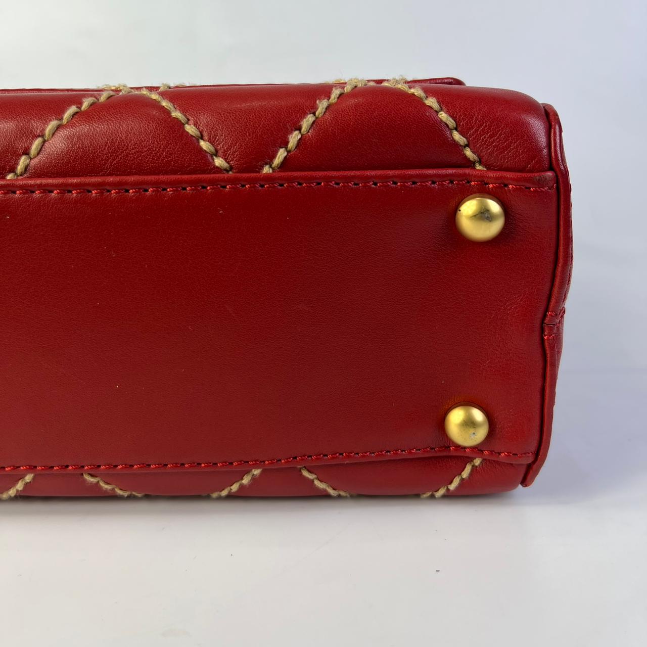 Chanel willd stitch bowler