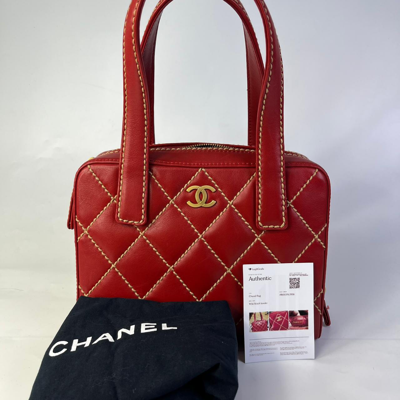 Chanel willd stitch bowler