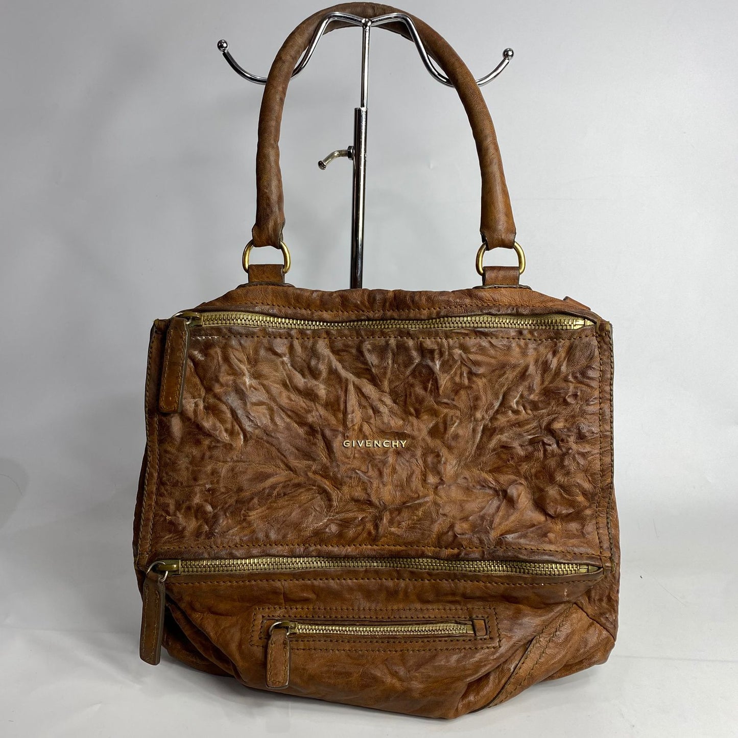 Givenchy Pandora Distressed Brown