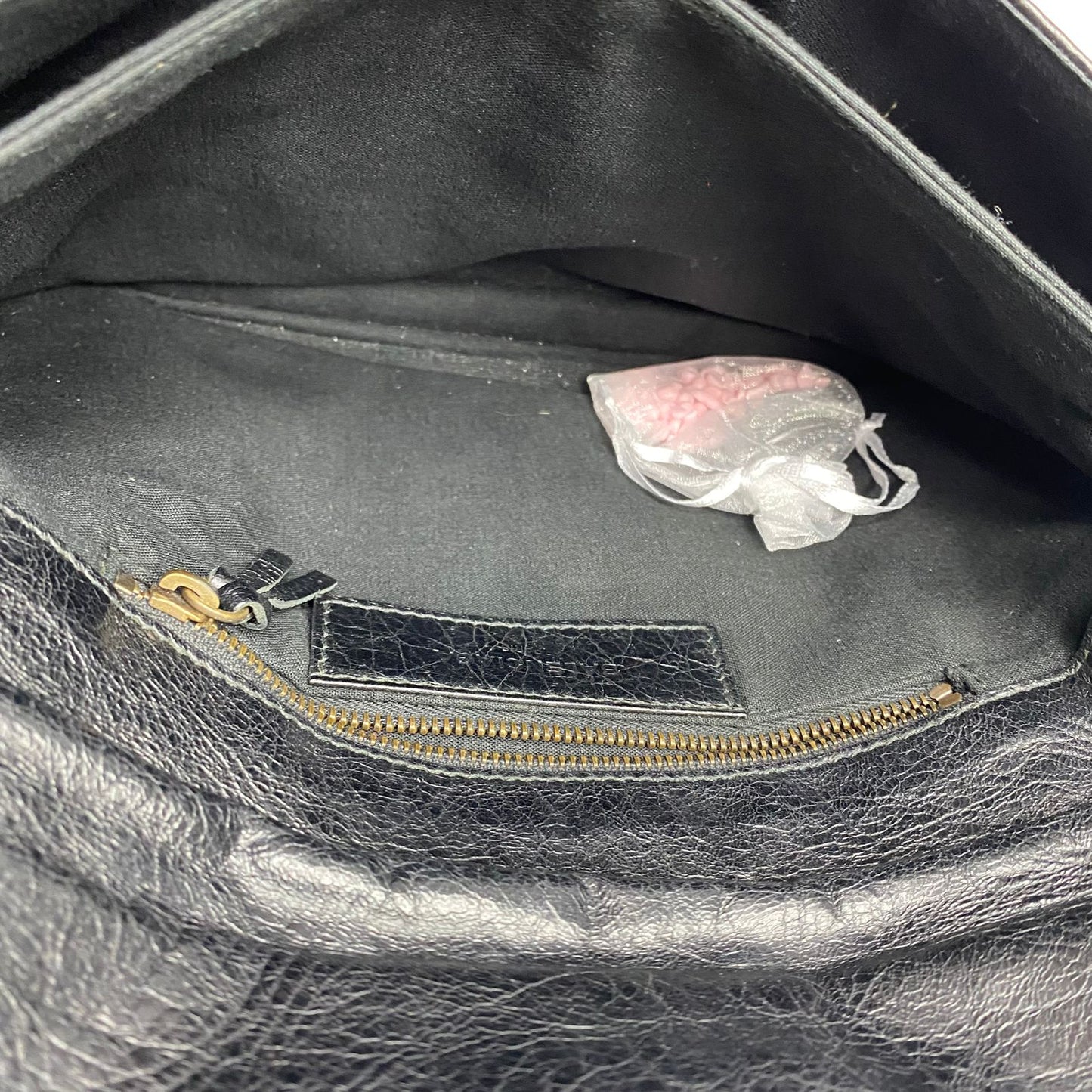 Balenciaga Envelope Clutch Black