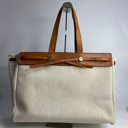 Hermes Herbag Beige