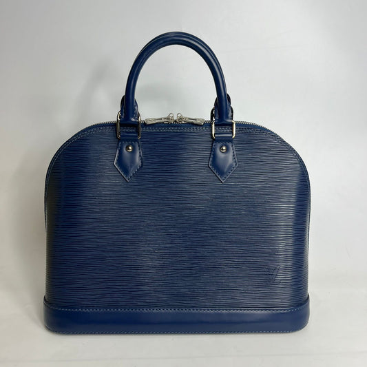 Louis Vuitton Alma PM Epi Blue