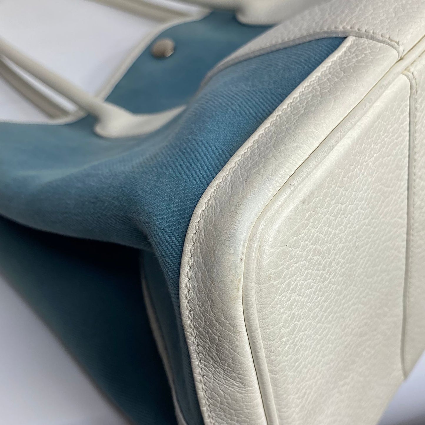 Hermes GPT Tote Bleu Lin