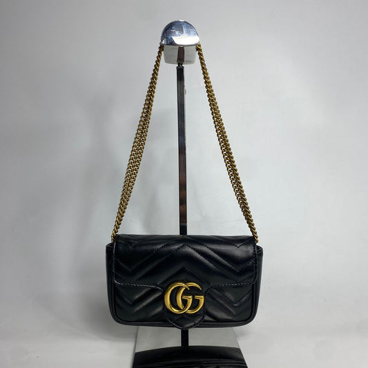 Gucci Marmont Flap Super Mini Black