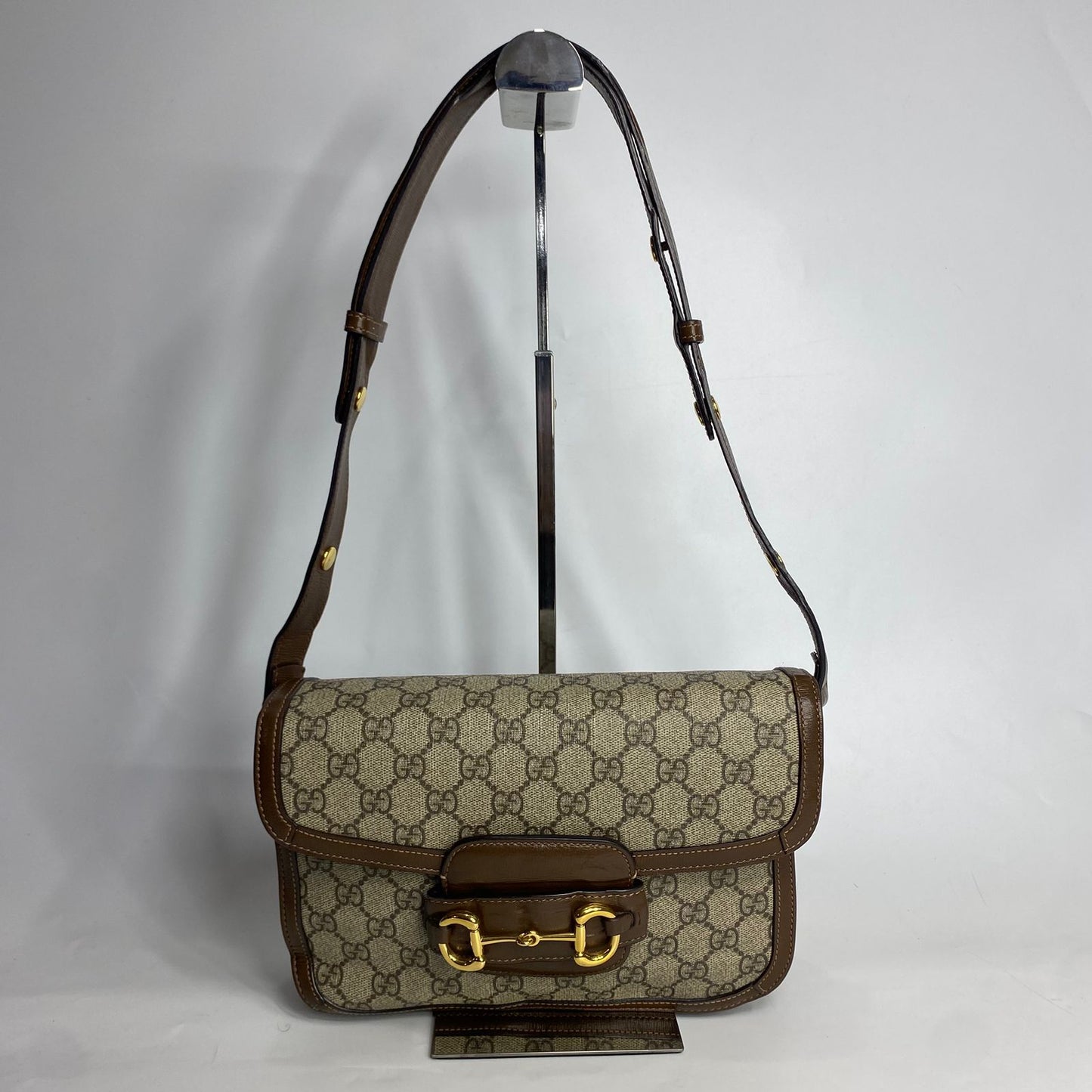 Gucci Horse Bit 1955 Large Brown
