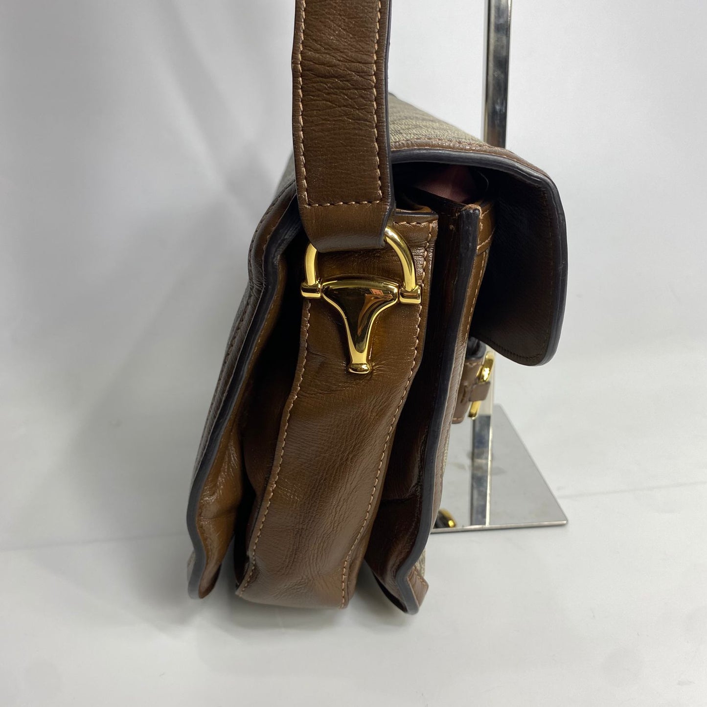 Gucci Horse Bit 1955 Large Brown