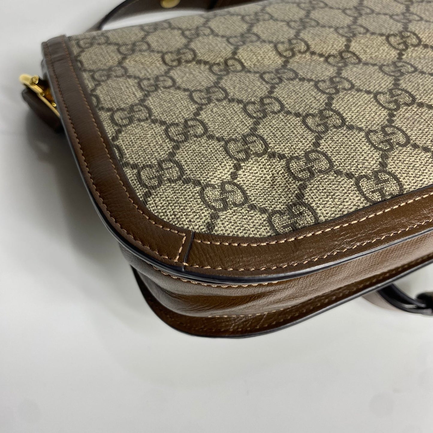 Gucci Horse Bit 1955 Large Brown