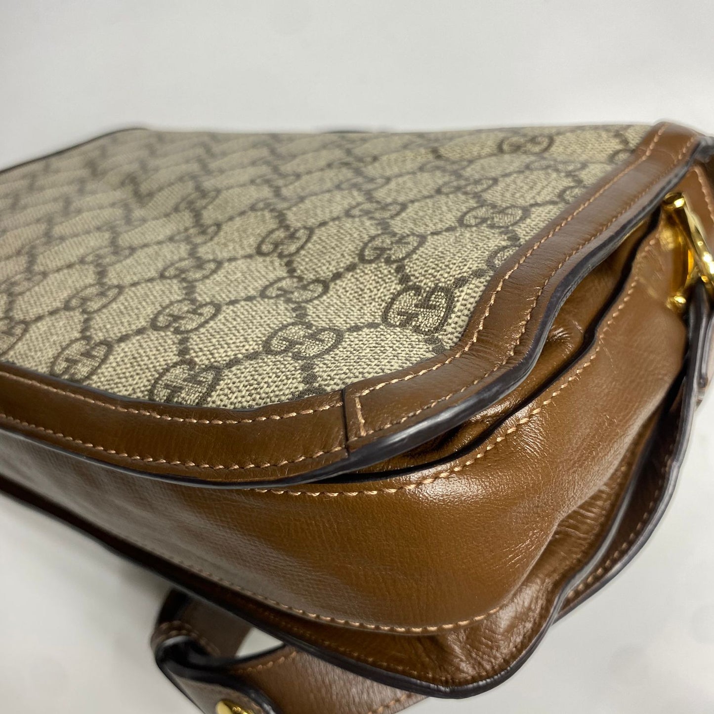 Gucci Horse Bit 1955 Large Brown
