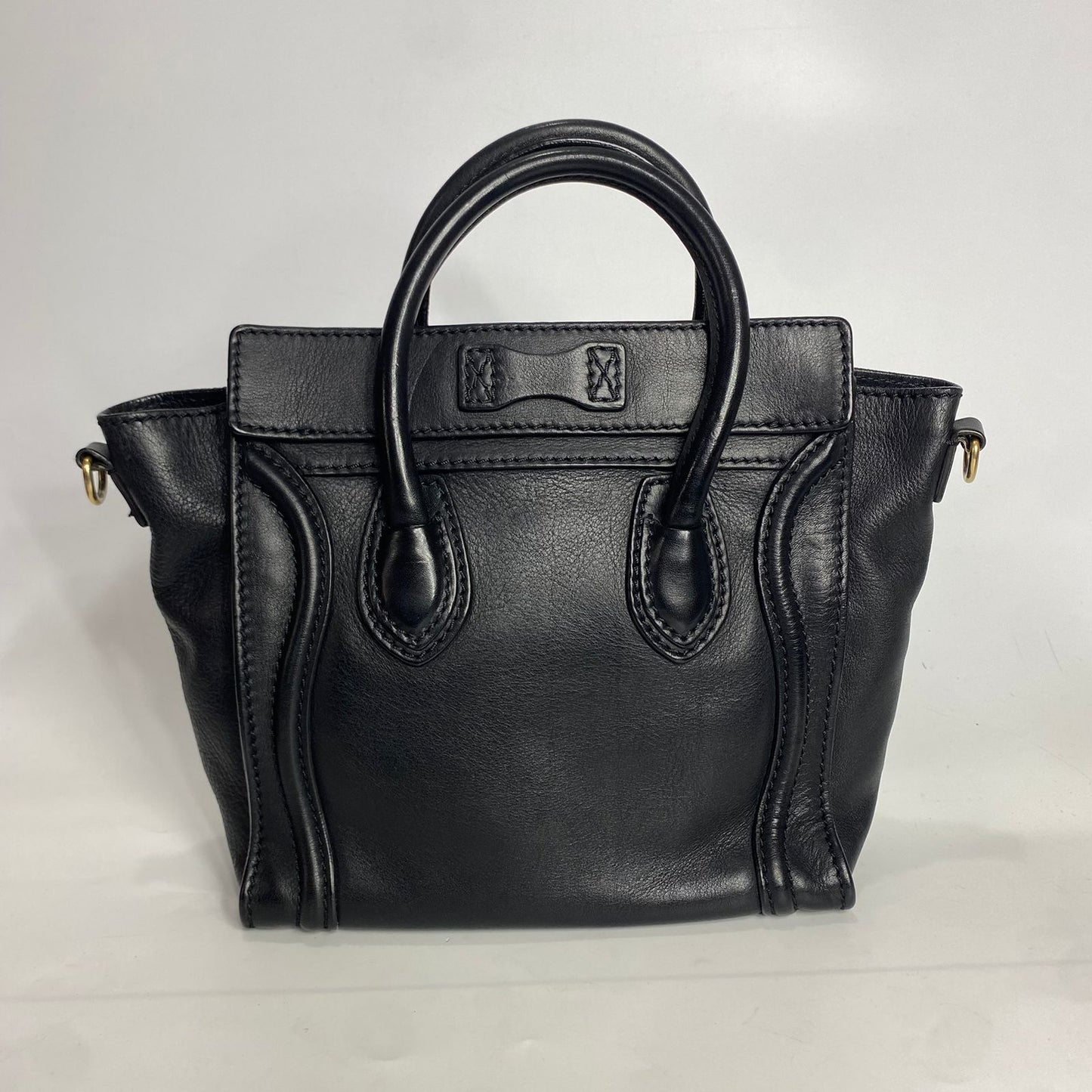 Celine Nano Luggage Black