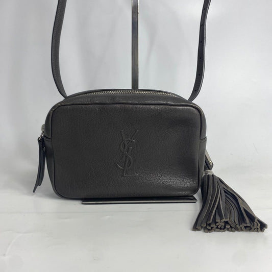 YSL Lou Camera Bag Grey