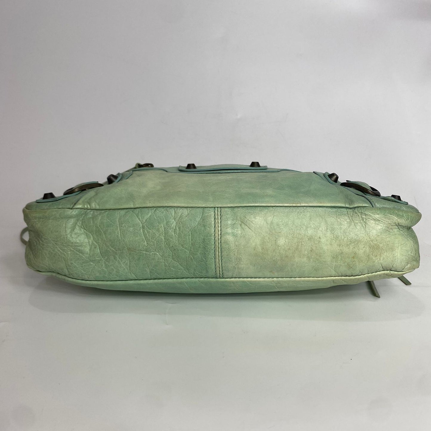 Balenciaga Motocross Classic City Mint Green