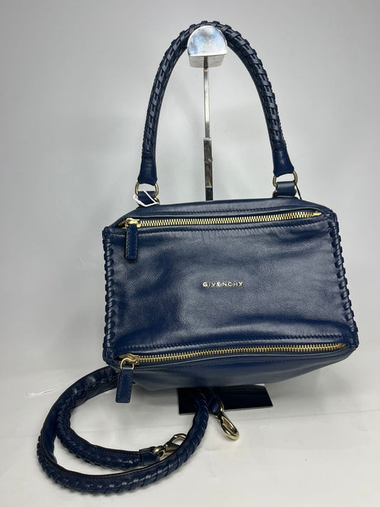 Givenchy Pandora Small Blue Braided