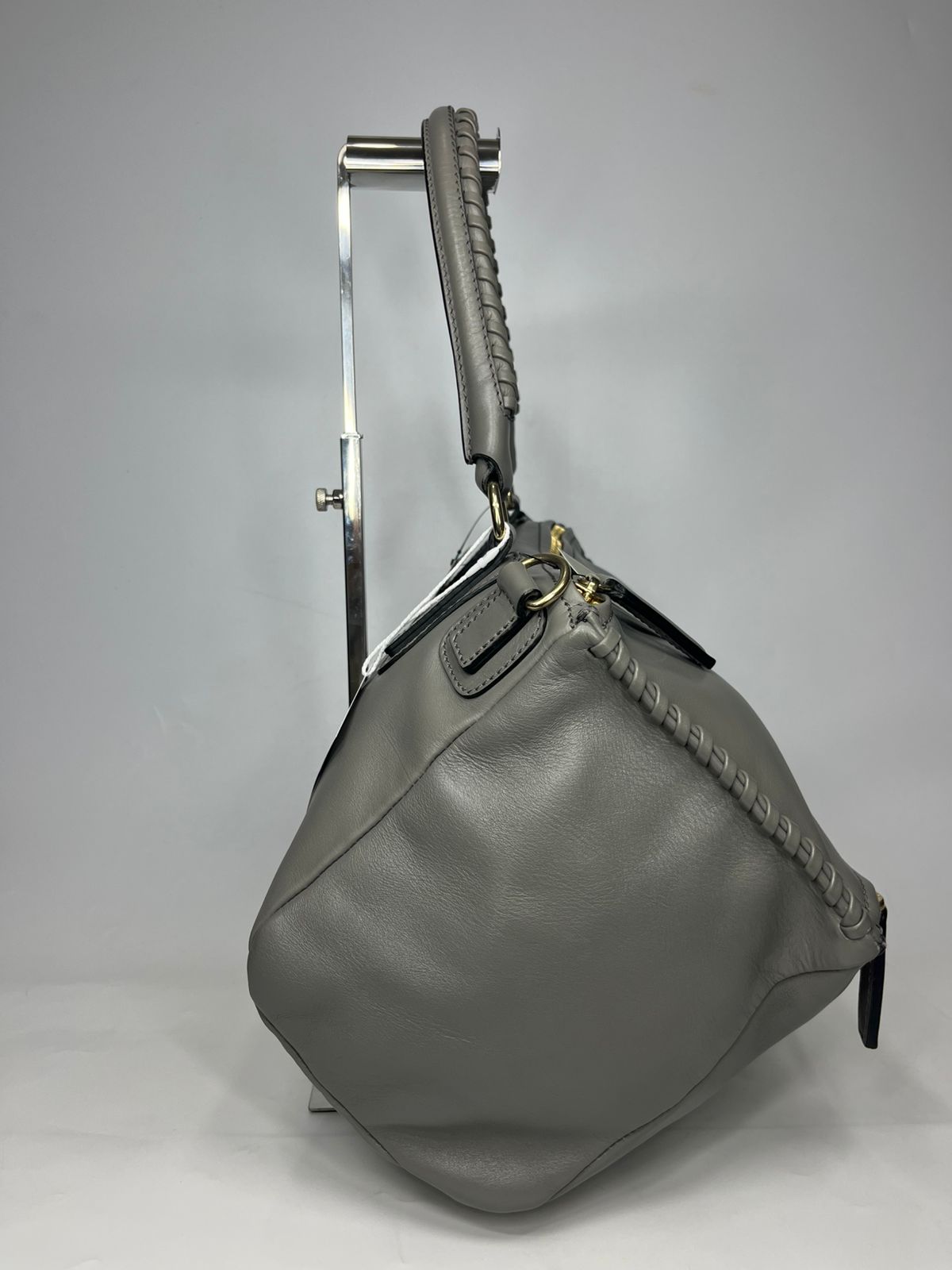 Givenchy Pandora Small Lambskin Braided Gray