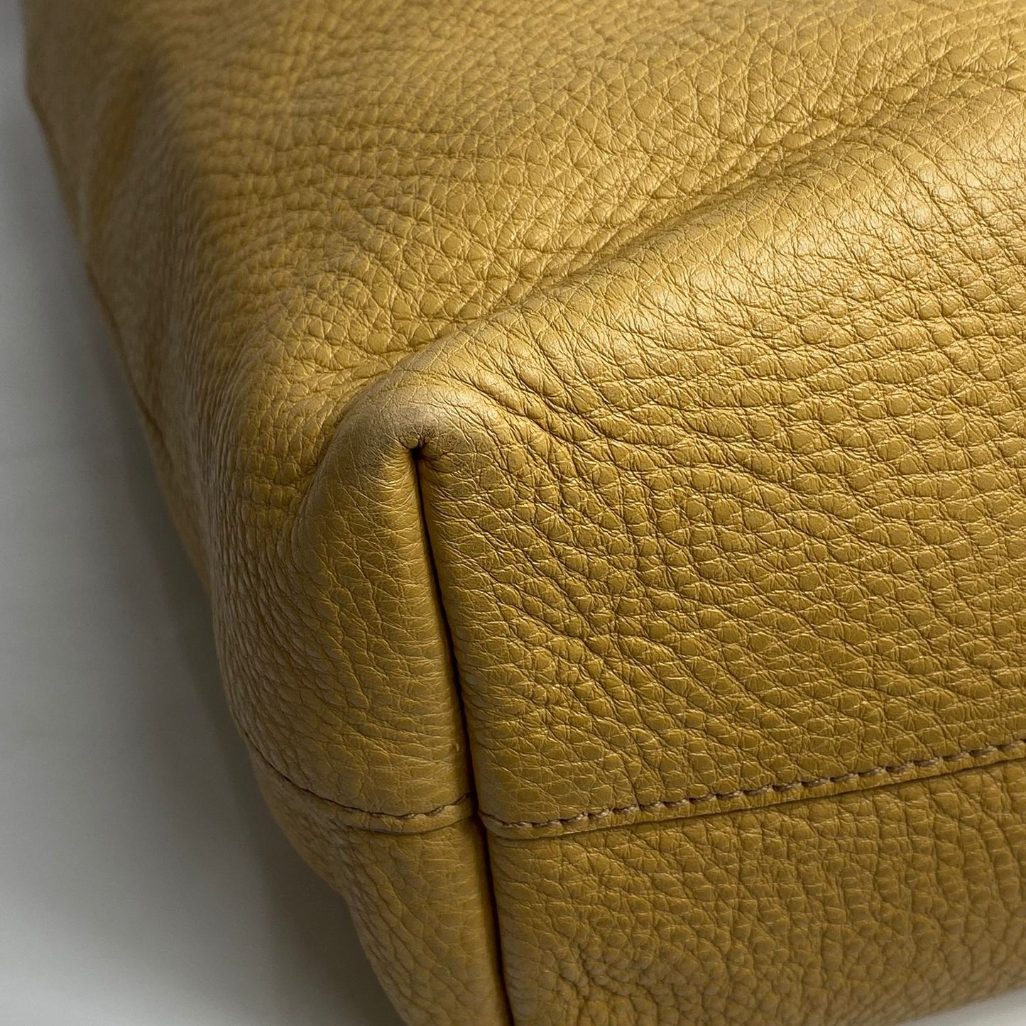 Prada Vitello Daino Beige 2 Way Bag GHW