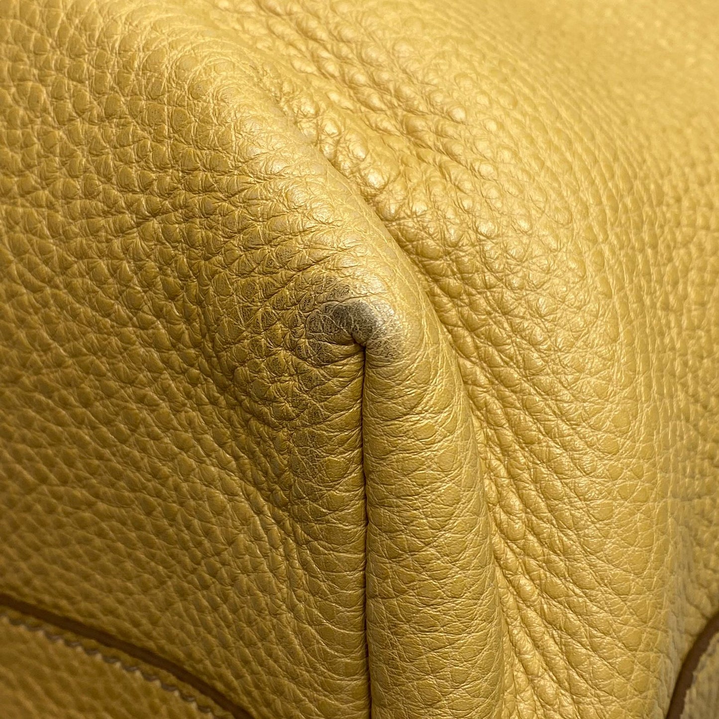 Prada Vitello Daino Beige 2 Way Bag GHW