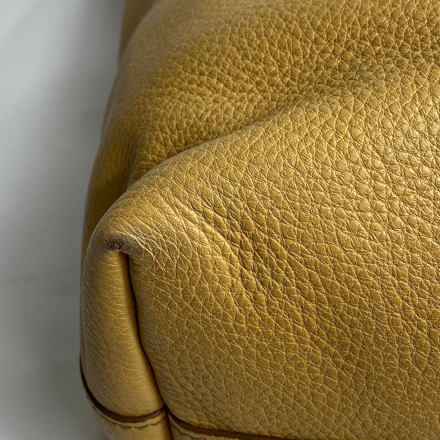 Prada Vitello Daino Beige 2 Way Bag GHW