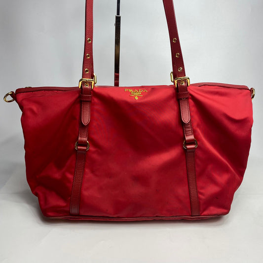 Prada 2 Way Red Nylon