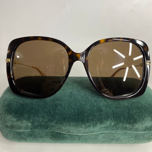 Gucci Oversized Square Black Sunglasses