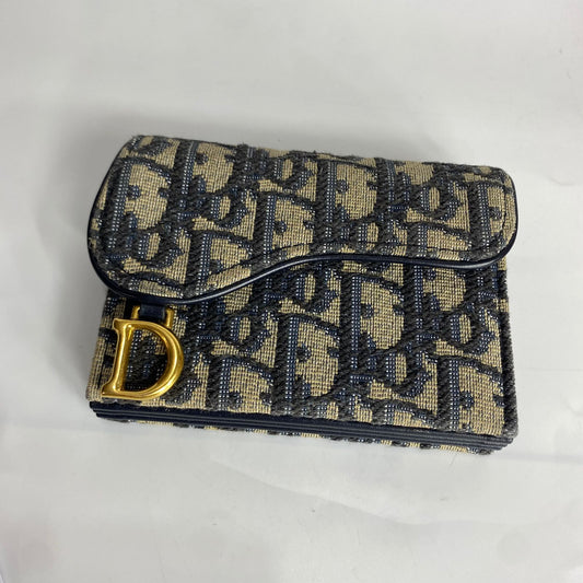 Dior Saddle Bloom Card Holder