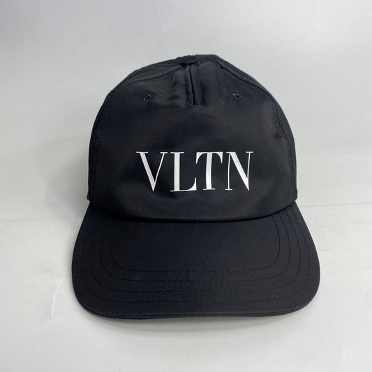 Valentino VLTN Logo Baseball Cap Black Nylon