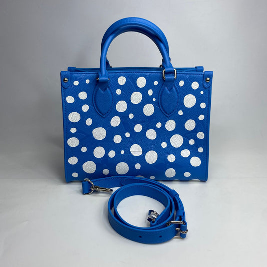 Louis Vuitton Yayoi Kusama OTG Bue, White Polka Mono Empreinte