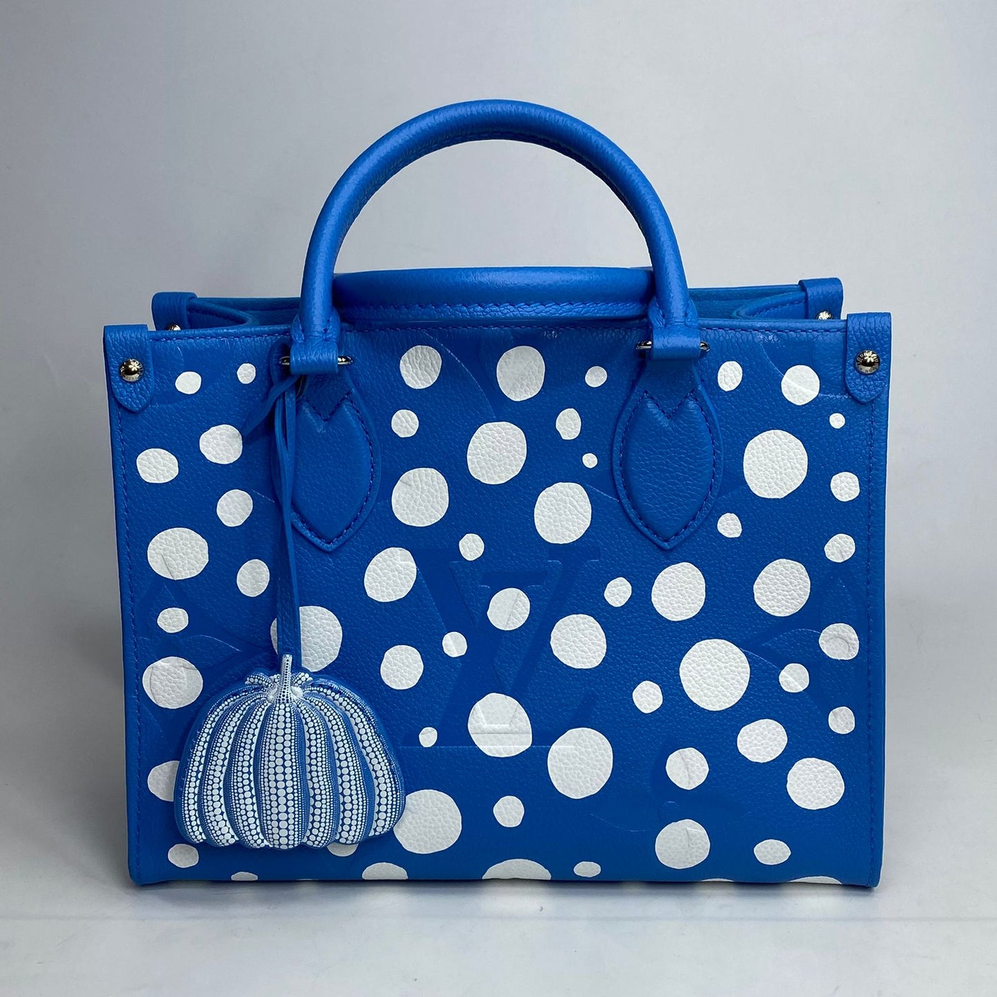 Louis Vuitton Yayoi Kusama OTG Bue, White Polka Mono Empreinte