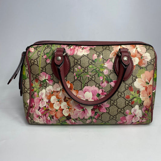 Gucci Boston GG Supreme Blooms
