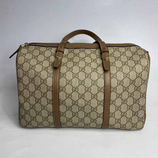 Gucci Boston 2 Way Bag Light Brown Trims