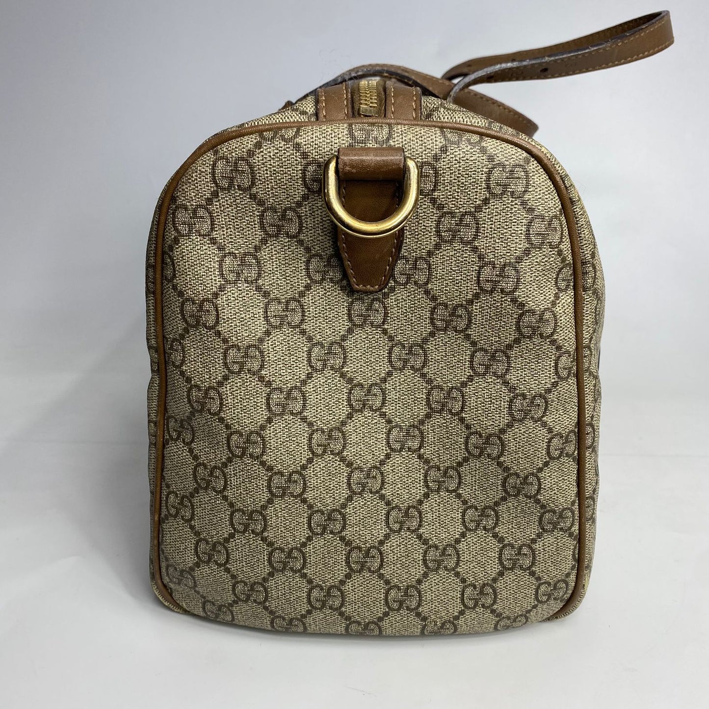 Gucci Boston 2 Way Bag Light Brown Trims