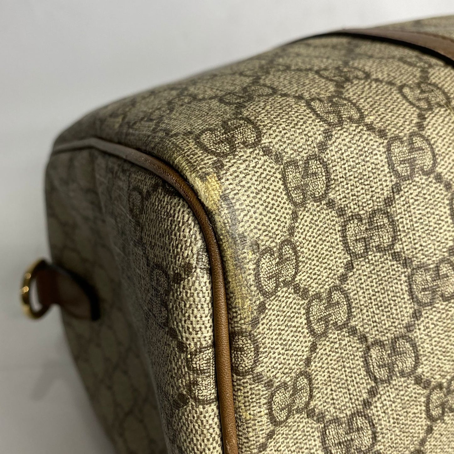 Gucci Boston 2 Way Bag Light Brown Trims