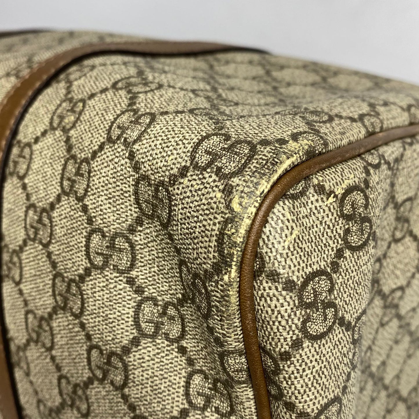 Gucci Boston 2 Way Bag Light Brown Trims