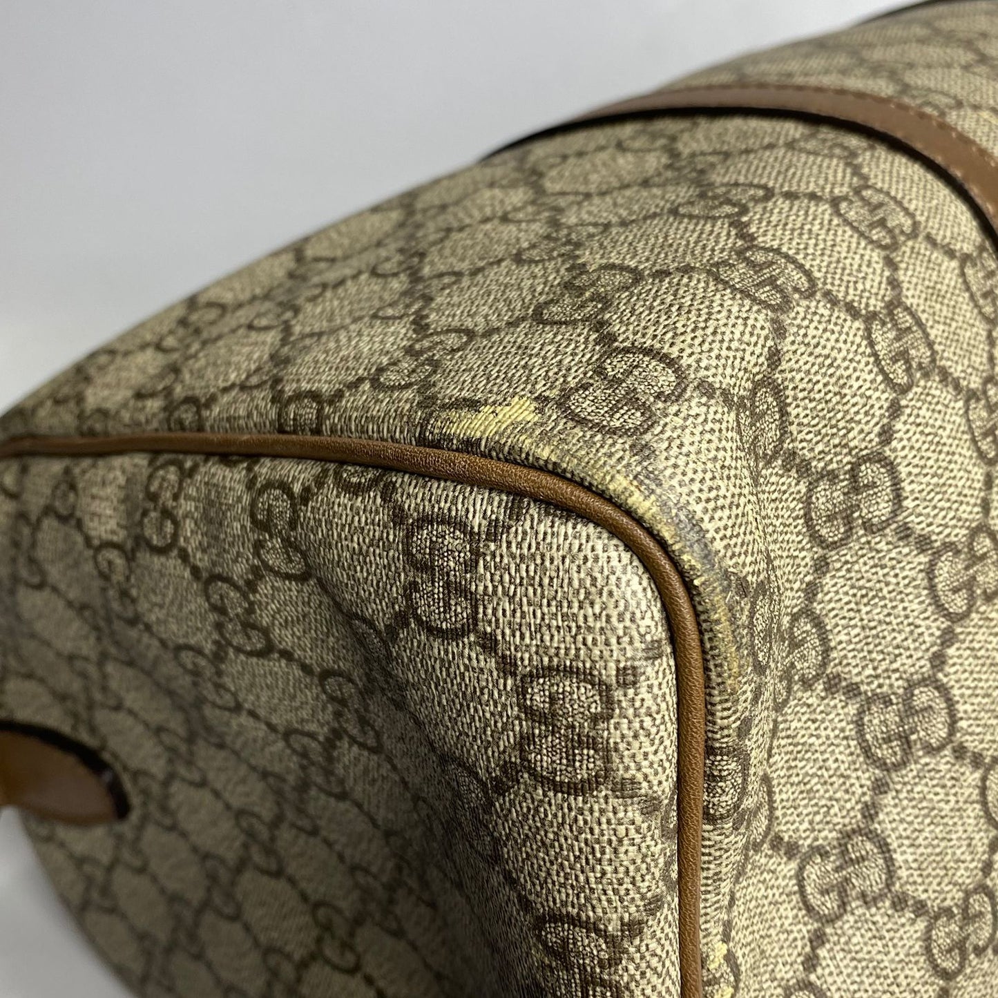 Gucci Boston 2 Way Bag Light Brown Trims