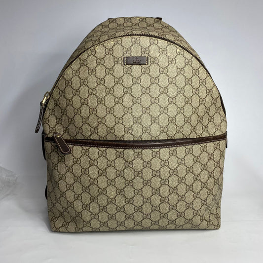 Gucci Supreme BackPack Blac Trims