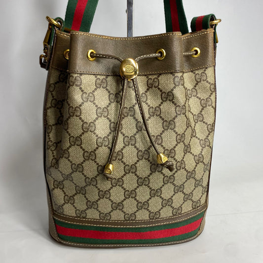 Gucci Ophidia Bucket GG Supreme Canvas