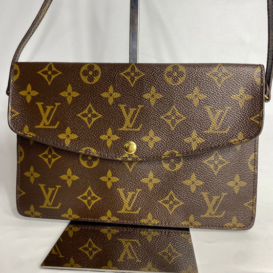 Louis Vuitton Double Rabat Pochette Mono Canvas