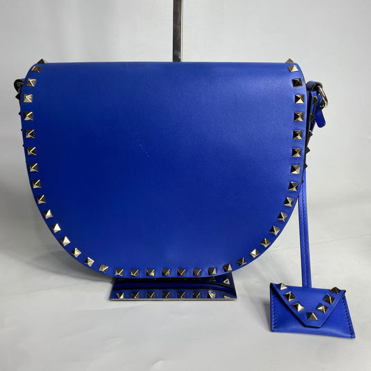Valentino Rockstud Blue Crossbody Bag