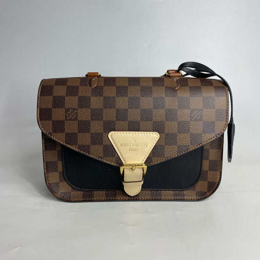 Louis Vuitton Beaumarchais DE Black and Creme Colorway