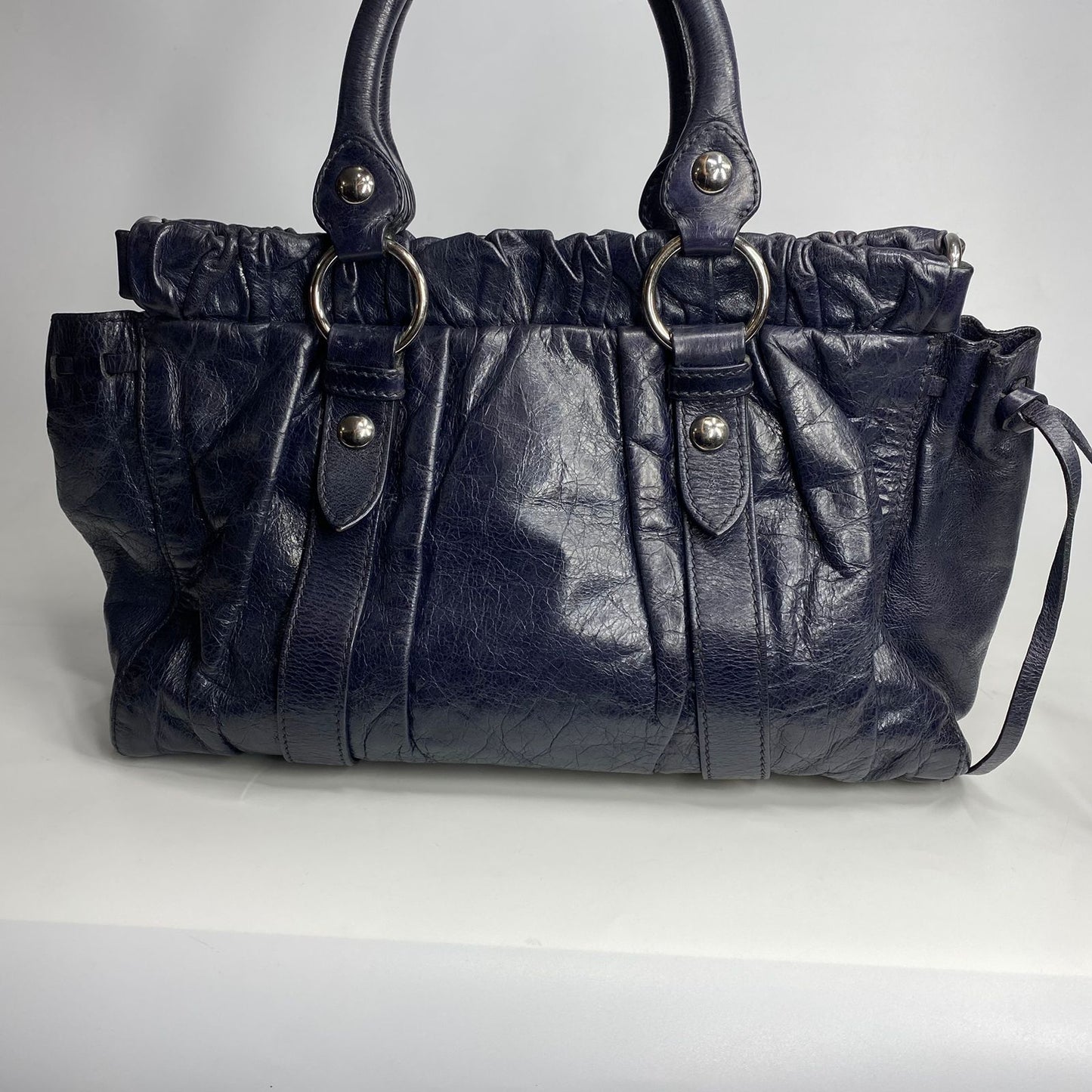 Miu Miu 2 way Vitello Lux Black