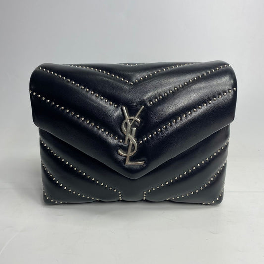 YSL Toy LouLou Studded Black