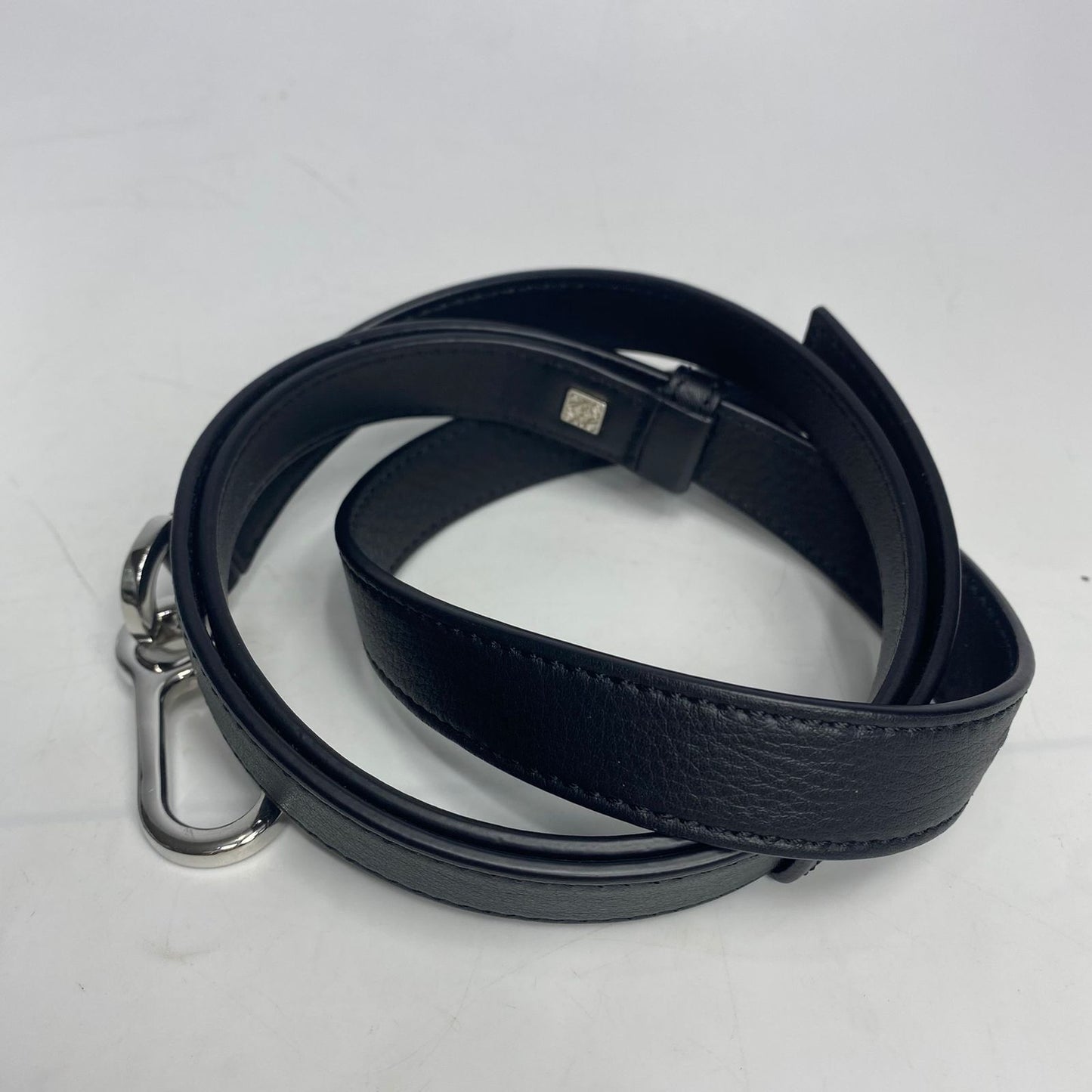 Loewe Puzzle Black Small with Anagram Strap
