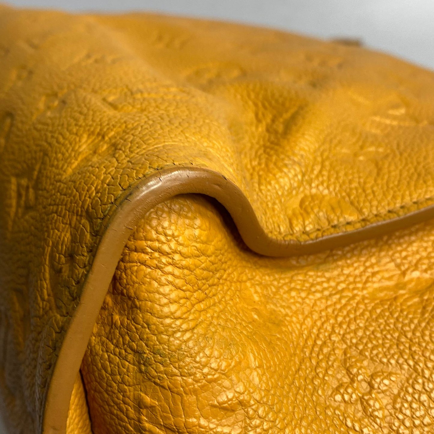 Louis Vuitton Lumineuse PM Handbag In Yellow