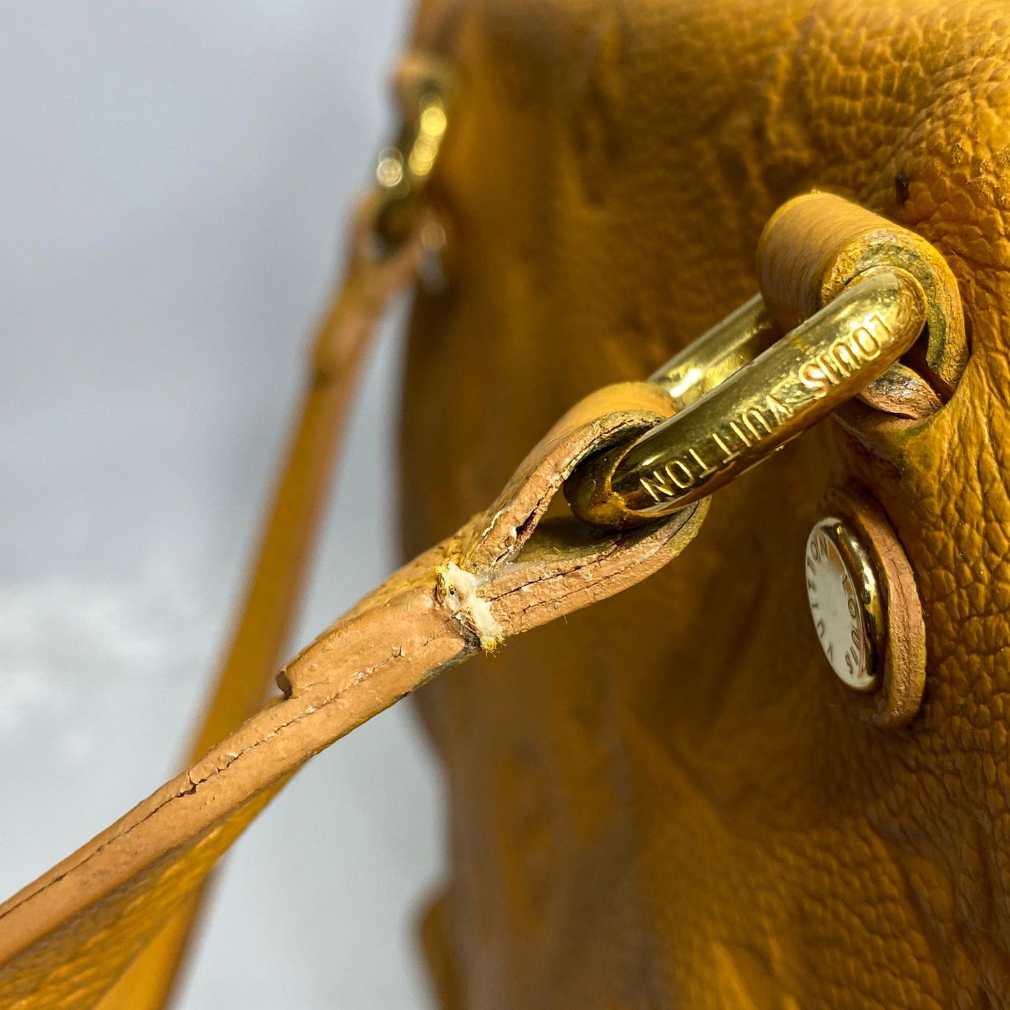 Louis Vuitton Lumineuse PM Handbag In Yellow