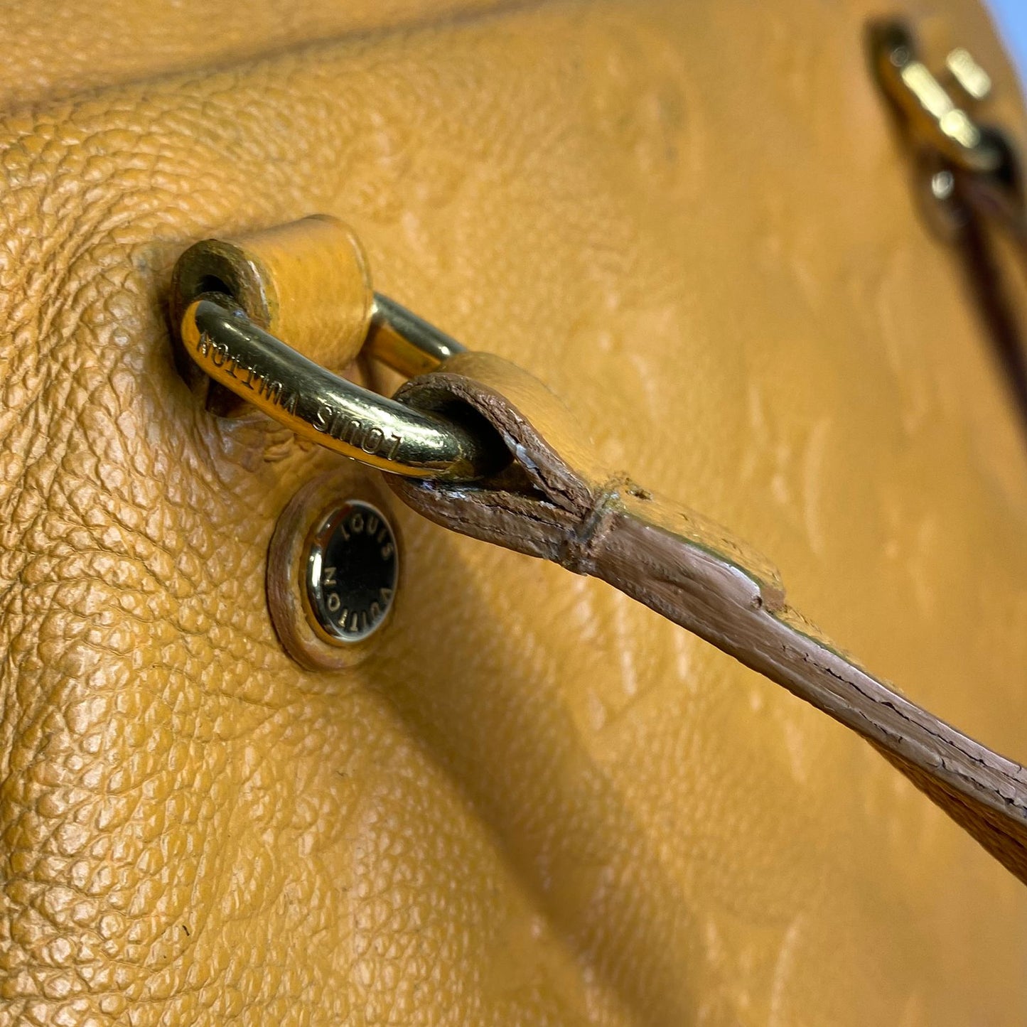 Louis Vuitton Lumineuse PM Handbag In Yellow