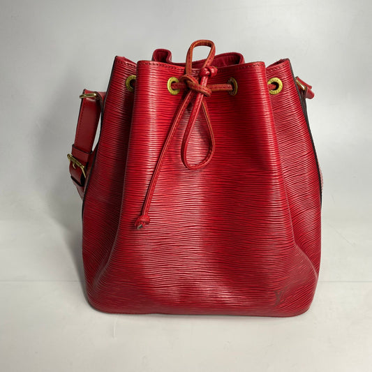 Louis Vuitton Petit Noe Bucket Epi Red