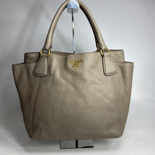 Prada Vitello Paino Taupe