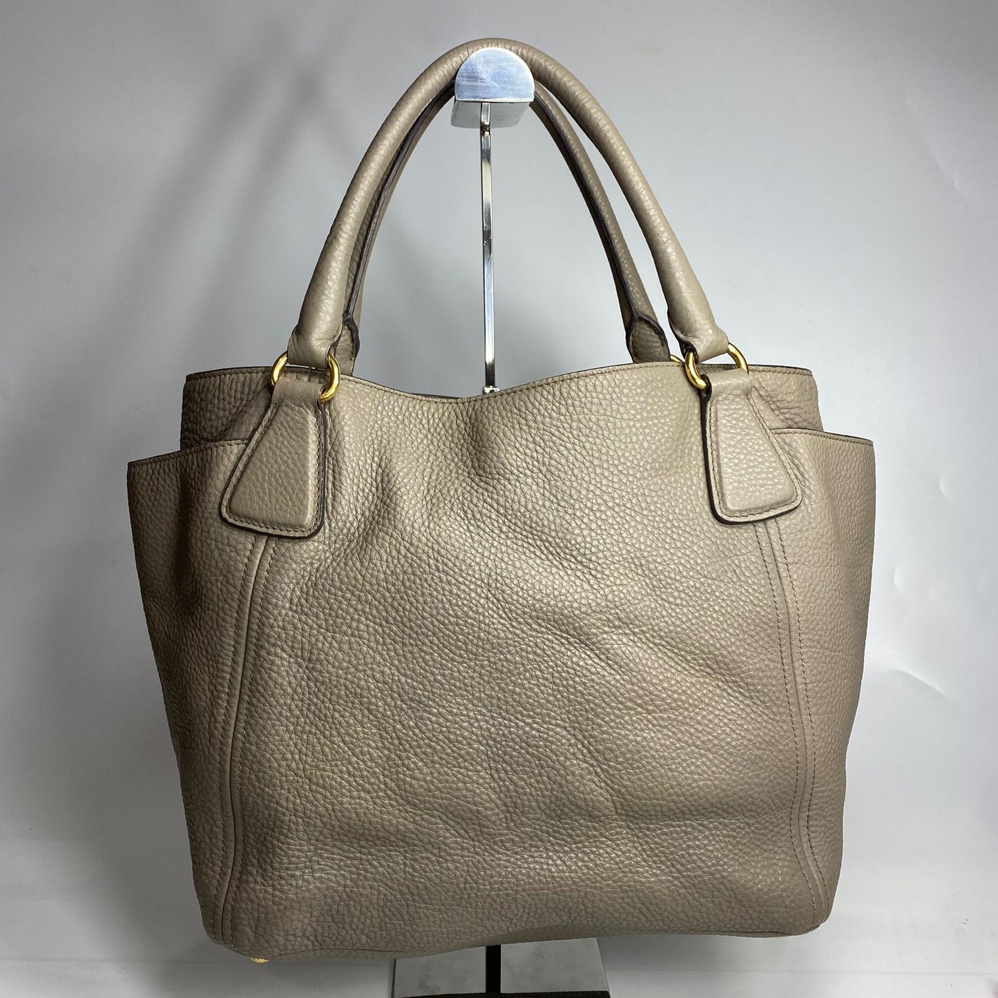 Prada Vitello Paino Taupe