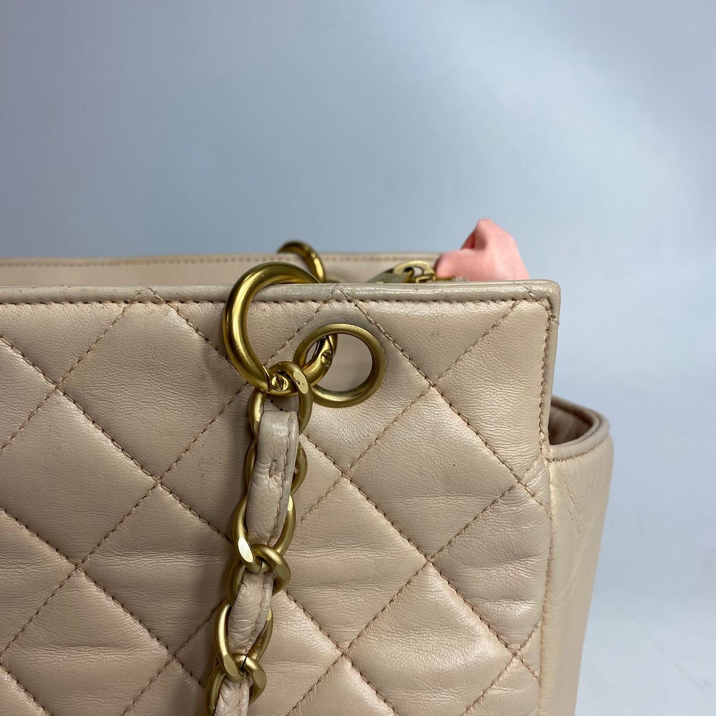Chanel Petite Timeless Tote Bag Pink