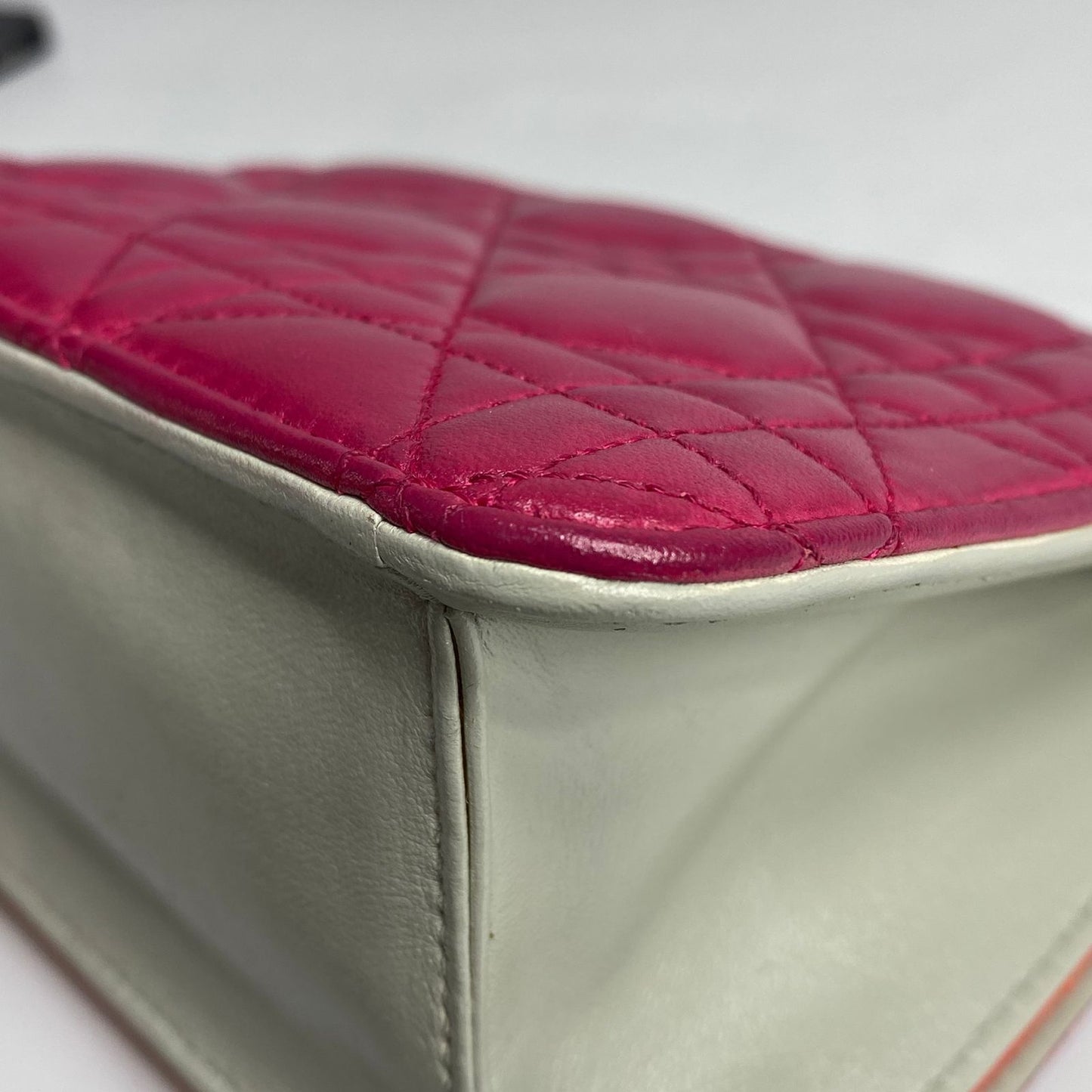 Dior Miss Dior Promenade FlaP Crossbody bag  Pink and Orange